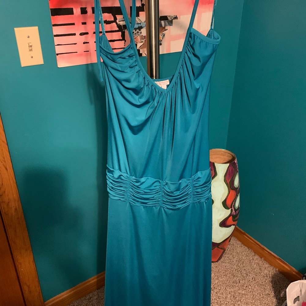 To The Max aqua dress. Size medium
